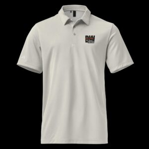 adidas space-dyed polo