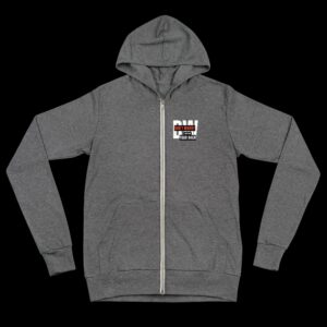 Unisex zip hoodie