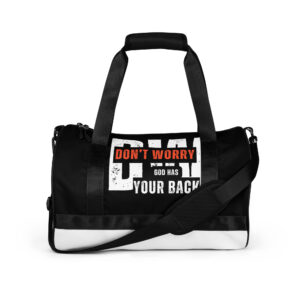 All-over print gym bag