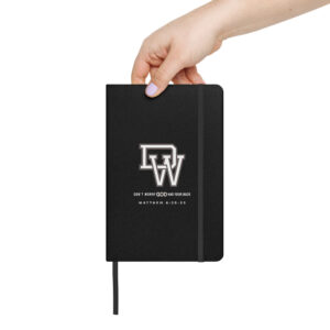 Hardcover bound notebook